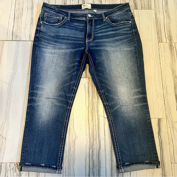 EUC BKE Buckle Jeans Payton Stretch Cropped Capri Jeans - Picture 2 of 14